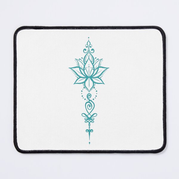 Item preview, Lotus Unalome designed and sold by CuteTattoo.