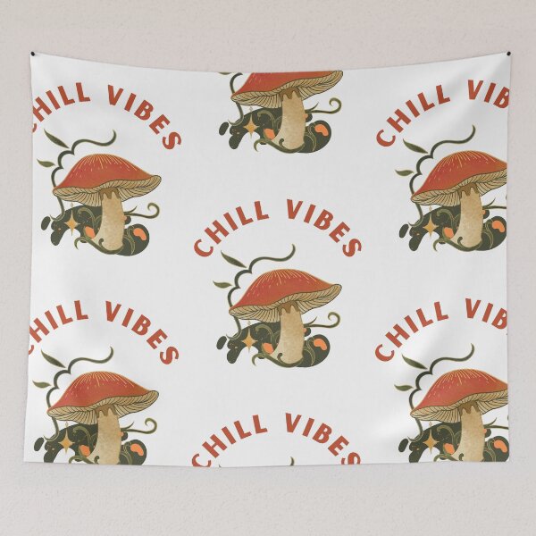 Item preview, Mushrooms chill Vibes designed and sold by Azrou shop.