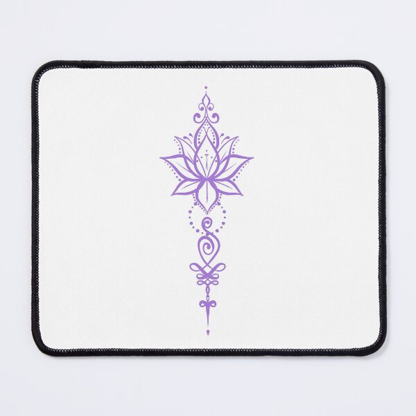 Item preview, Unalome Lotus Flower designed and sold by CuteTattoo.