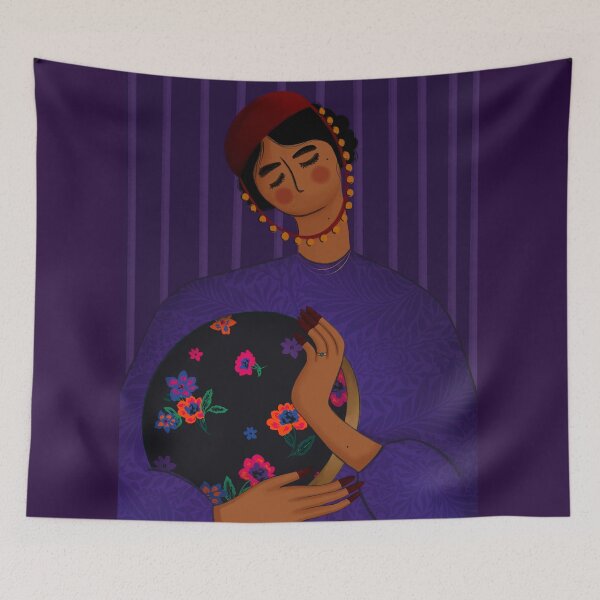 Item preview, Girl with Daf 2 designed and sold by ElifsArt.