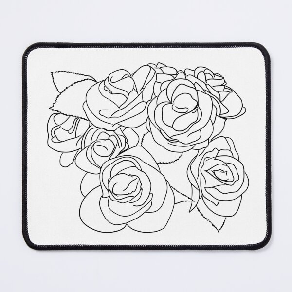 Item preview, Rose Outline designed and sold by annhuntdesign.