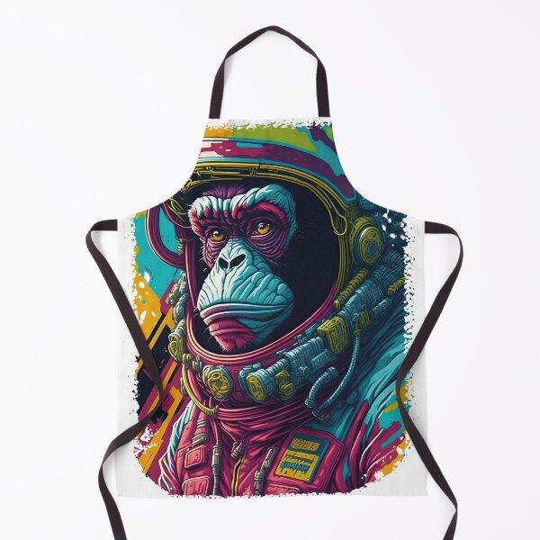 Item preview, Cosmonautic Monkey designed and sold by O1dFox.