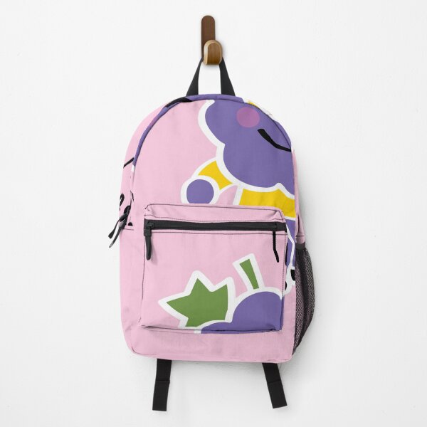 Item preview, cute cartoon fruit set with Cheer Up Quotes grape designed and sold by SukitjaArt.