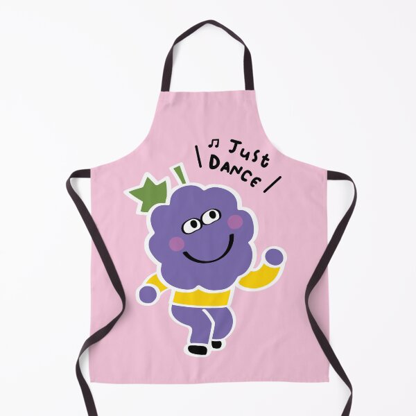 Item preview, cute cartoon fruit set with Cheer Up Quotes grape designed and sold by SukitjaArt.