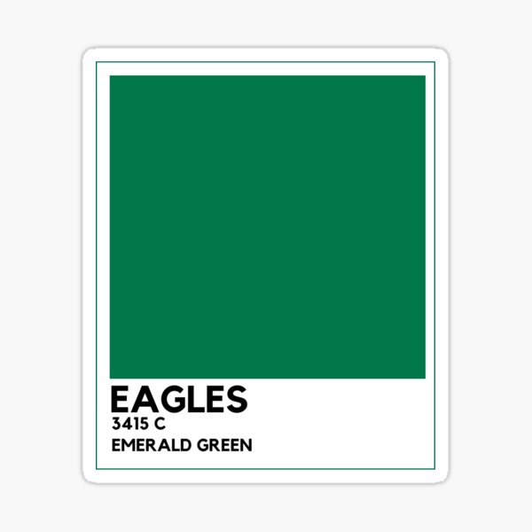 color eagles green