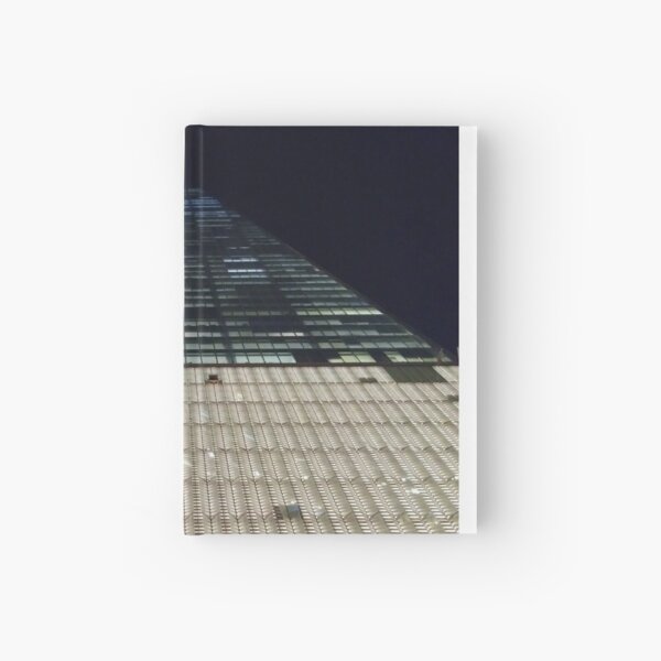 Street, City, Buildings, Photo, Day, Trees, New York, Manhattan, Brooklyn Hardcover Journal