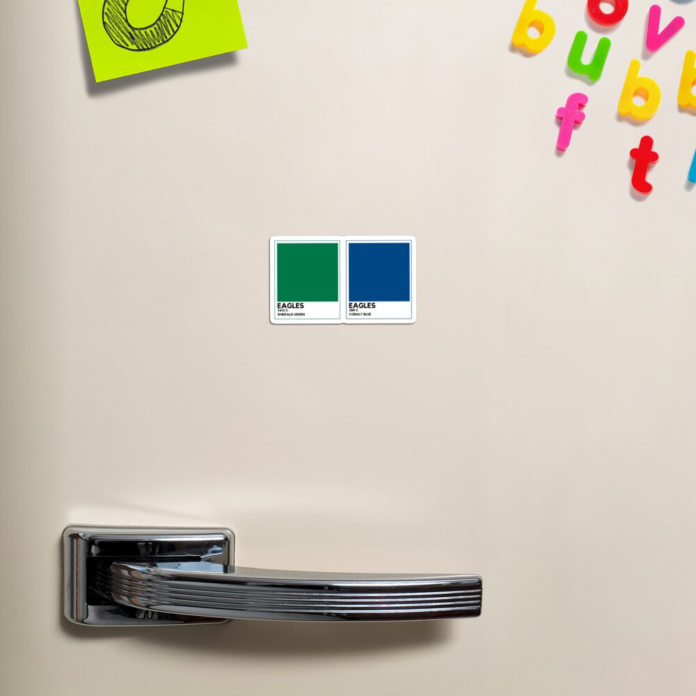 FGCU Pantone Color Green Sticker for Sale by graciedough