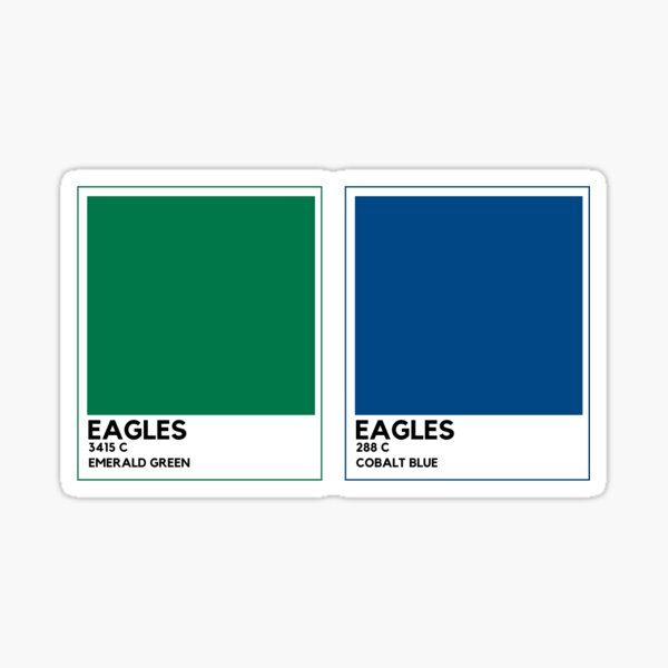 FGCU Pantone Colors | Sticker