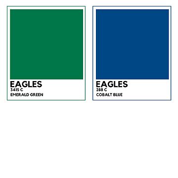 FGCU Pantone Color Green Sticker for Sale by graciedough