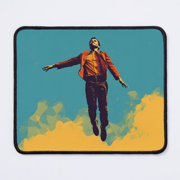 Item preview, Rotoscope Animation Office Worker Flying | Flying Man | Home Vibes designed and sold by BoredF.