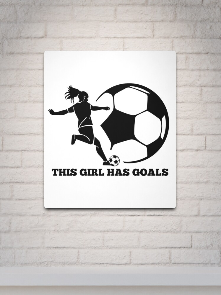 Teen Girls Art, Girls Motivational Art, Soccer Room Decor, Soccer Girl Wall  Art, Girls Wall Art, Girls Bedroom, Sports Art, Set of 4 Prints 