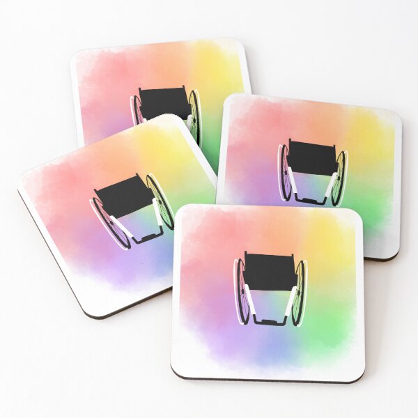 Item preview, Rainbow Wheelchair designed and sold by jenstarzec.