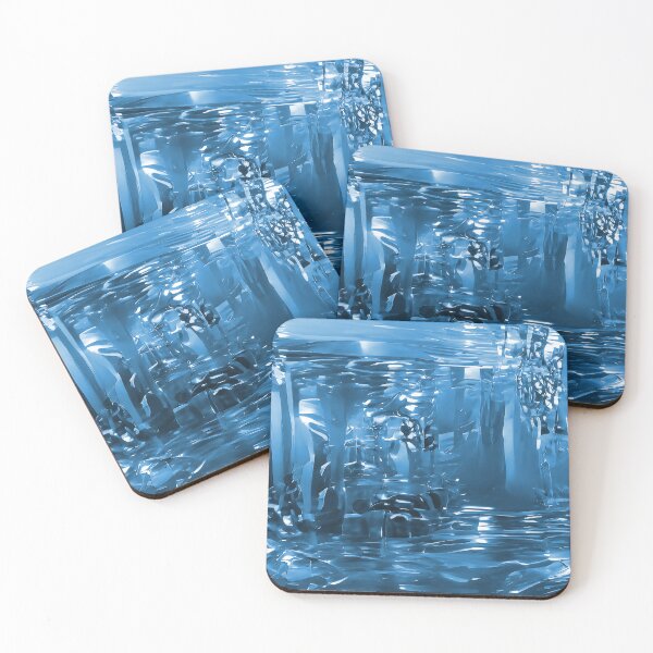 Item preview, Beautiful Blue Flowing Waterfall designed and sold by deniselynnimage.