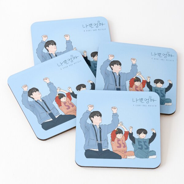 Item preview, The Good Bad Mother Korean Drama Fan Art designed and sold by ArtRaftPro.