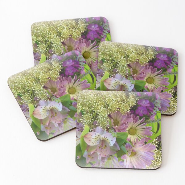 Item preview, Pastel Violet Floral designed and sold by Elaine Bawden.