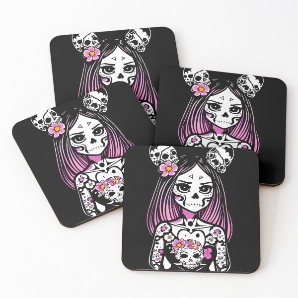 Item preview, Enchanting Skull Garden: Intricate Floral Design designed and sold by Mechanical-Artt.