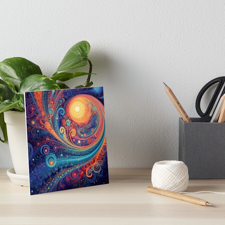 Item preview, Art Board Print designed and sold by Desfix.