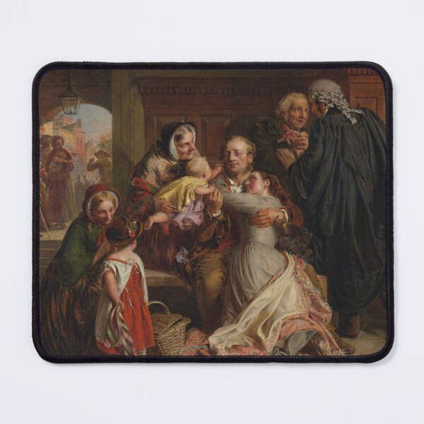 Item preview, Not Guilty | Abraham Solomon | 1859 British Art designed and sold by CJET.