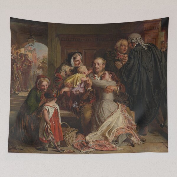 Item preview, Not Guilty | Abraham Solomon | 1859 British Art designed and sold by CJET.