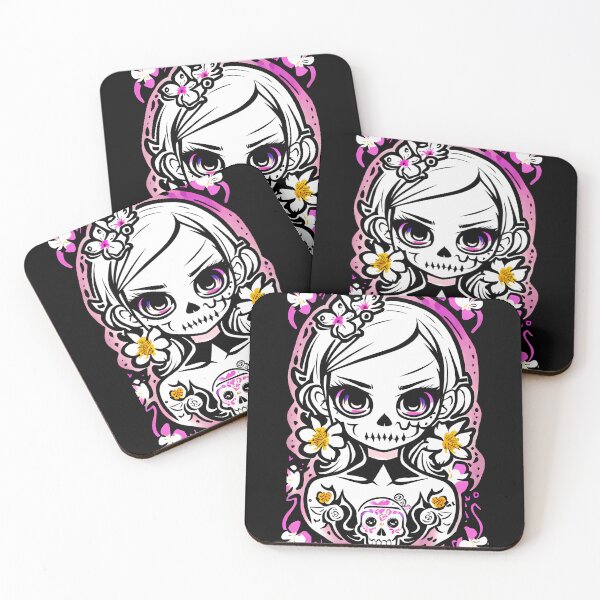 Artikelvorschau, Dark Floral Fusion: Totenkopf mit komplizierten Blumenmustern entworfen und verkauft von Mechanical-Artt.