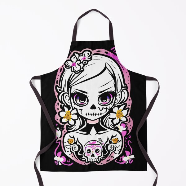 Item preview, Dark Floral Fusion: Skull with Intricate Flower Patterns designed and sold by Mechanical-Artt.