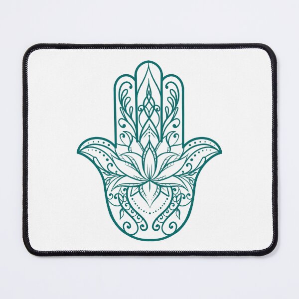 Item preview, Hamsa Lotus designed and sold by CuteTattoo.