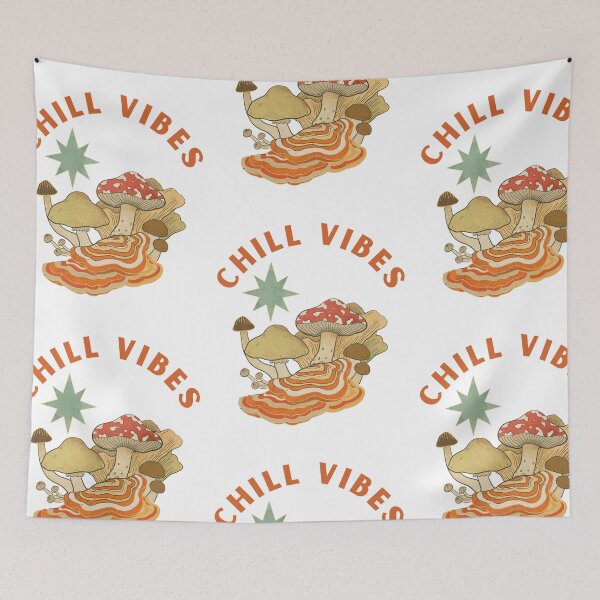Item preview, Mushrooms chill Vibes designed and sold by Azrou shop.