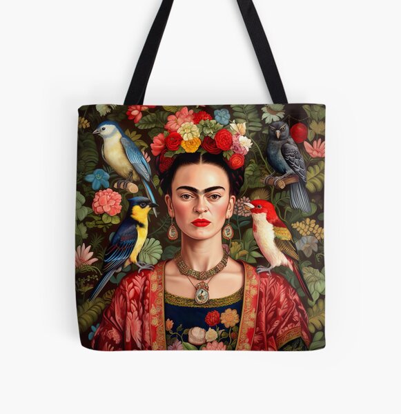 Frida Kahlo 7 All Over Print Tote Bag