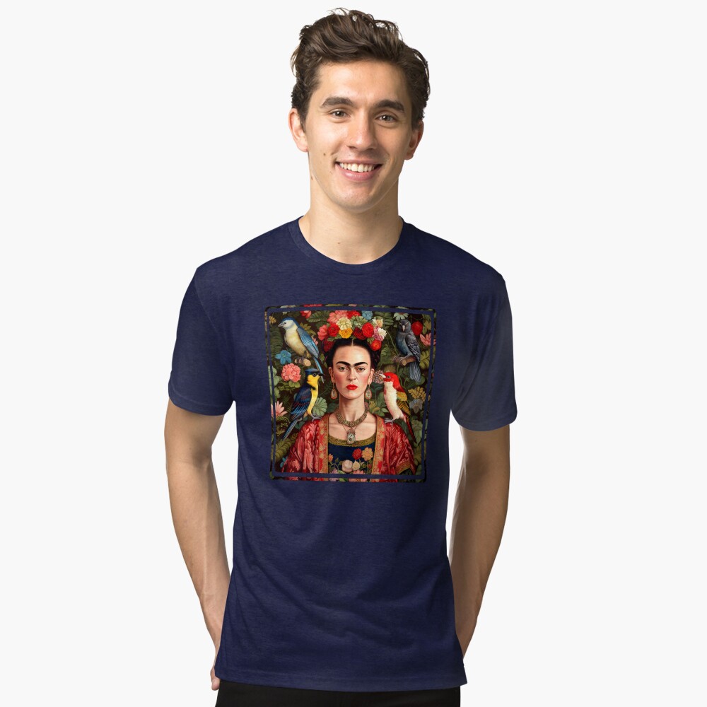 Vista previa del artículo con la obra «Camiseta de tejido mixto», diseñado y vendido por motiashkar.