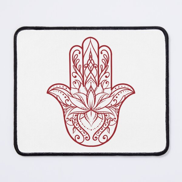 Item preview, Floral Hamsa Lotus designed and sold by CuteTattoo.