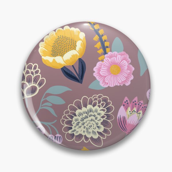Item preview, Botanical beauty - mauve background designed and sold by LucyFaulke.
