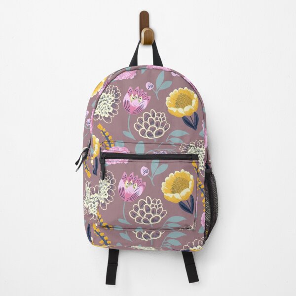 Item preview, Botanical beauty - mauve background designed and sold by LucyFaulke.