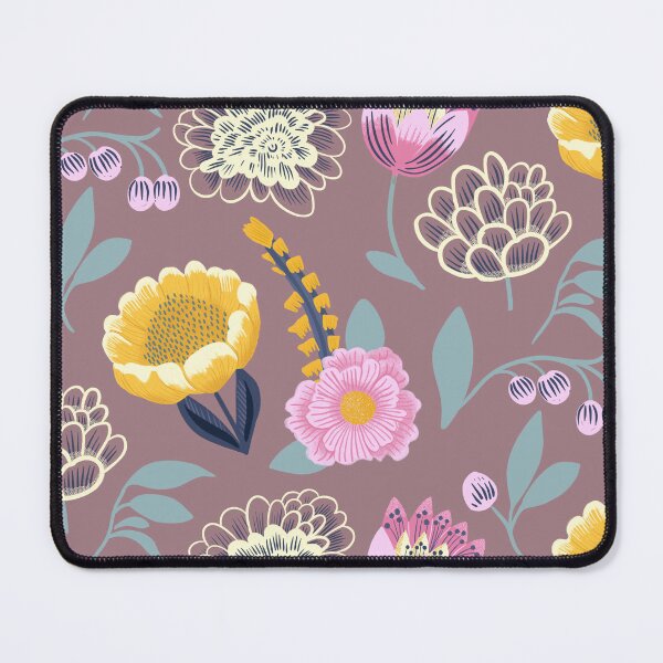 Item preview, Botanical beauty - mauve background designed and sold by LucyFaulke.