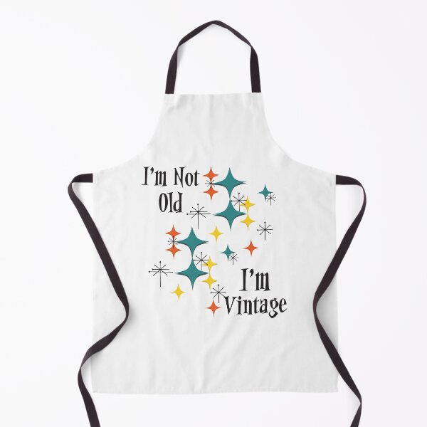 Item preview, I'm Not Old I'm Vintage, Mid Century Modern Eames Era Atomic Space Age Starbursts designed and sold by Itaya Art.