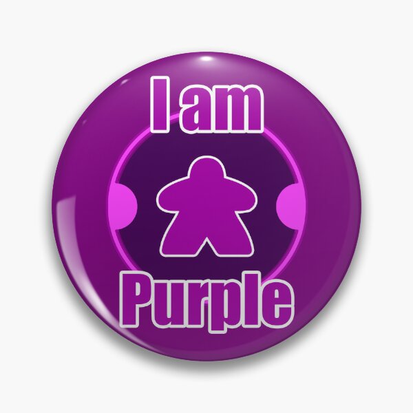 Item preview,  I AM PURPLE MEEPLE designed and sold by csalvati77.