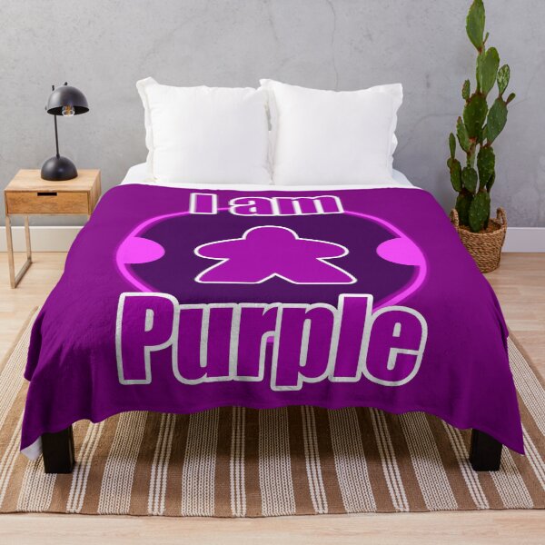 Item preview,  I AM PURPLE MEEPLE designed and sold by csalvati77.