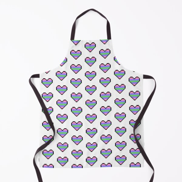 Item preview, Heart flag from Trigénero / Trigender community pixel art white background designed and sold by Axel-Speed.