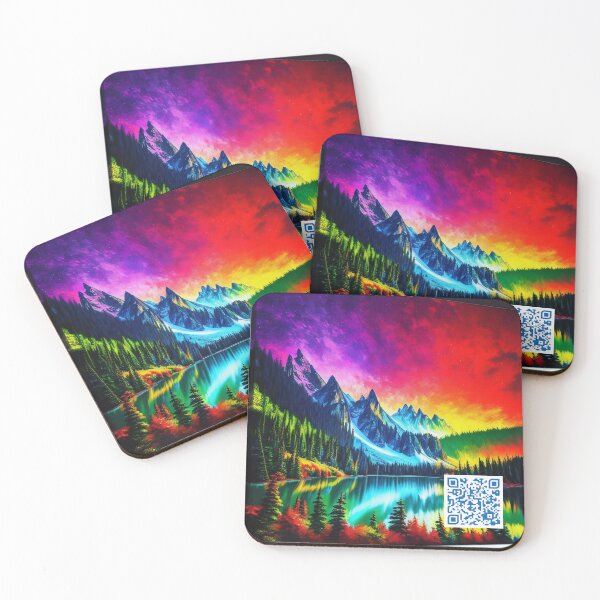 Item preview, Rainbow Peaks designed and sold by AwakenedAlchemy9.