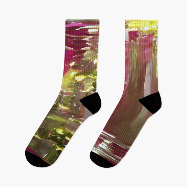 Item preview, Glistening Pink and Yellow Flowing Waterfall designed and sold by deniselynnimage.