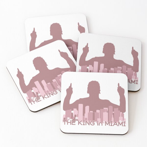 Item preview, leo in miami king in miami designed and sold by COLORS STORE.