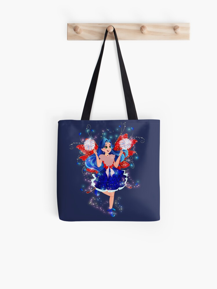 Thumbnail 1 of 2, Tote Bag, Patsy's Remarkable and Epic Fairy Fourth of July Adventure designed and sold by FairyBookClub.