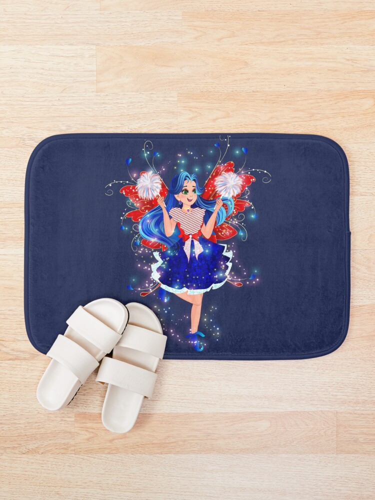 Thumbnail 1 of 6, Bath Mat, Patsy's Remarkable and Epic Fairy Fourth of July Adventure designed and sold by FairyBookClub.