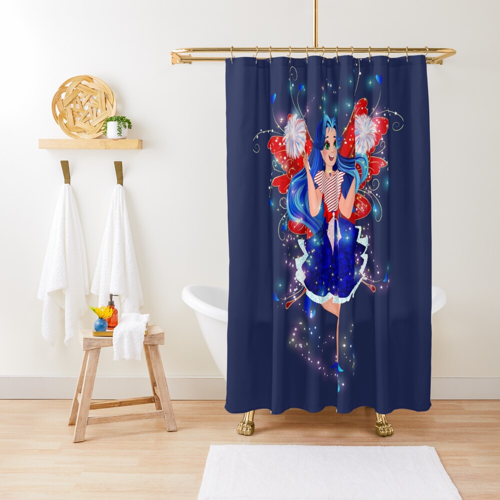 Item preview, Shower Curtain designed and sold by FairyBookClub.