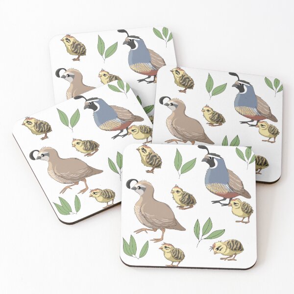 Item preview, California Quail Family designed and sold by RhondaLuluArt.