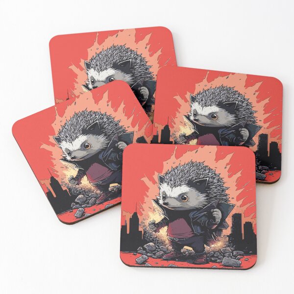 Item preview, City Hero (hedgehog) designed and sold by atzek.
