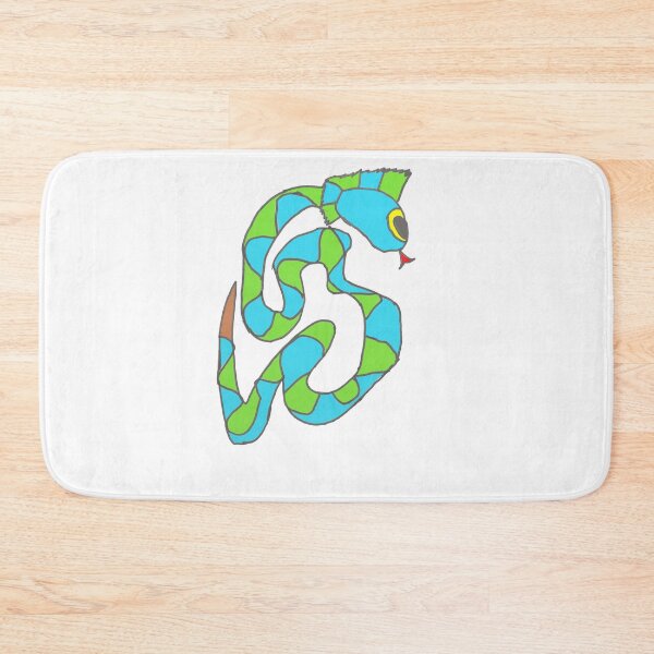 Item preview, Blue And Green Serpent designed and sold by BrookesSchool.