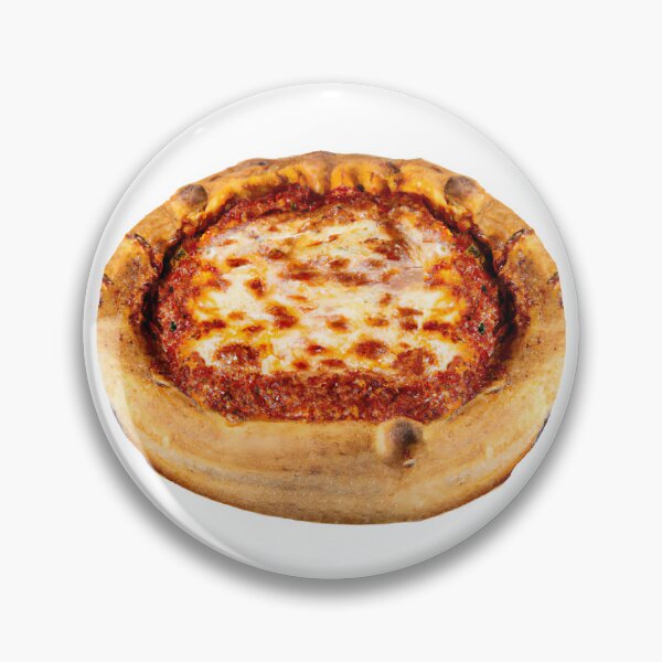 Item preview, Chicago Deep Dish Pizza  designed and sold by BravuraMedia.