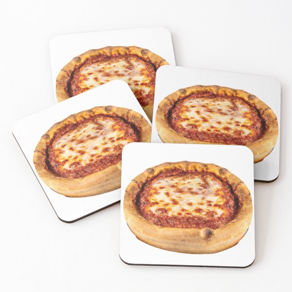 Item preview, Chicago Deep Dish Pizza  designed and sold by BravuraMedia.