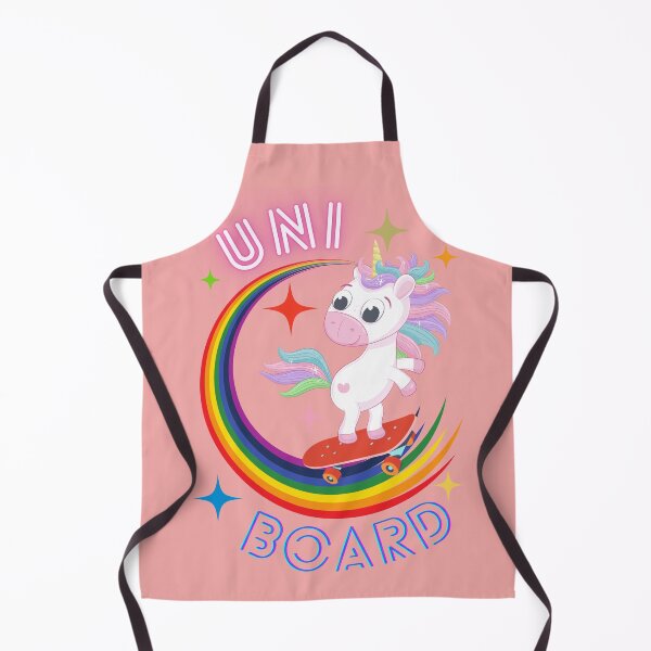 Item preview, A cute and cool unicorn skateboarding designed and sold by Animal world designs.
