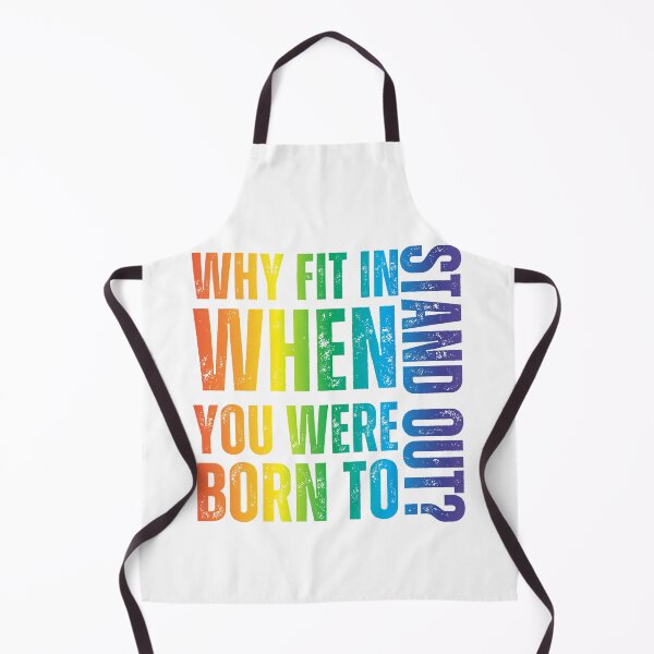 Item preview, Why fit in when you were born to stand out? designed and sold by DeluxBee.